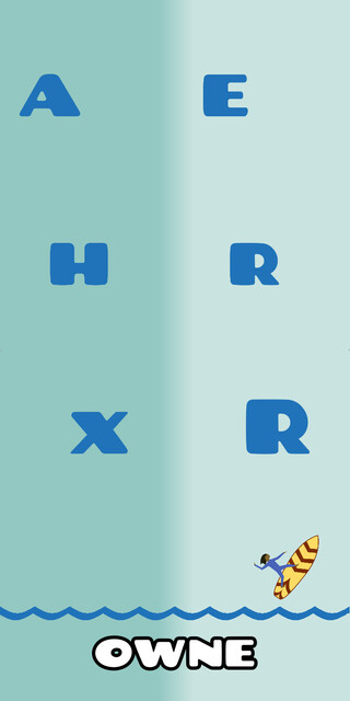 prefix OWNE; incoming left: X H A; incoming right: R R E